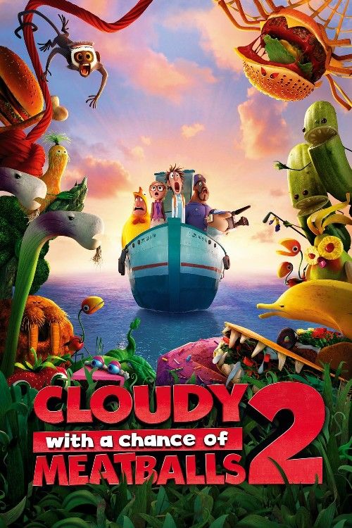 Cloudy with a Chance of Meatballs 2 (2013) Hindi Dubbed Movie Full Movie